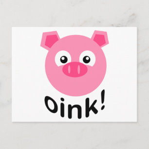 Ok! PIg Postkarte