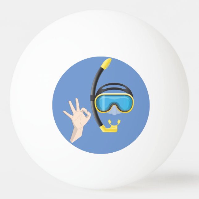 OK TISCHTENNISBALL (Vorderseite)