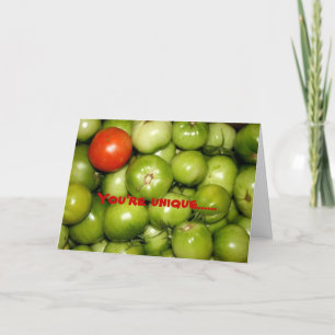 Ok to be Unique Jeder Anlass Grußkarte Karte