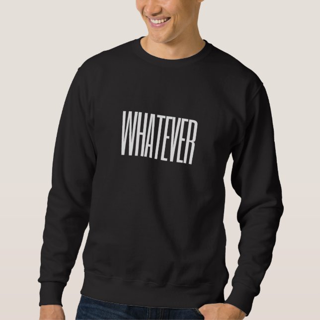 Ok Was Sarcasm Sarcastic Sweatshirt (Vorderseite)