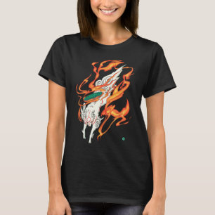 Okami Amaterasu Sonnengott Wolf Die Große Welle Vi T-Shirt
