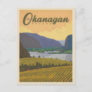 Okanagan Valley   Canada Postkarte