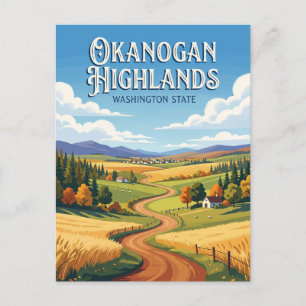Okanogan-Hochland USA Postkarte