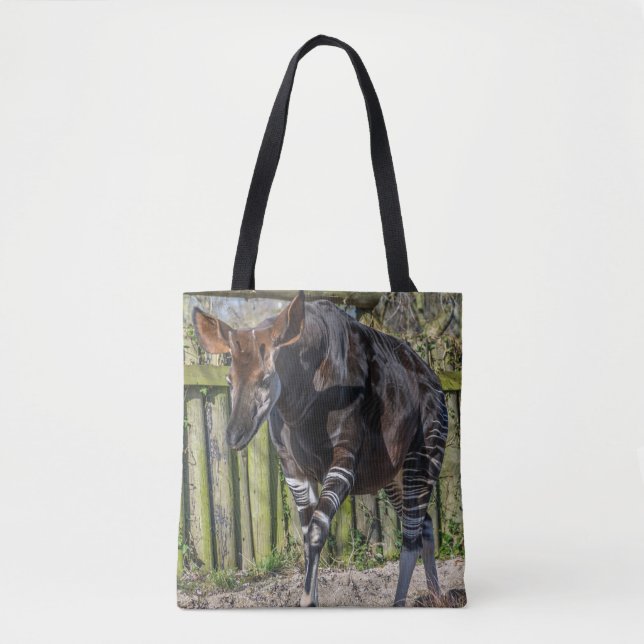 Okapi an der Zoo Taschen-Tasche (Vorderseite)