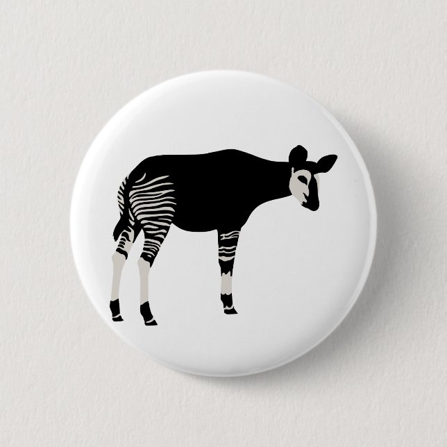 Okapi Button (Vorderseite)