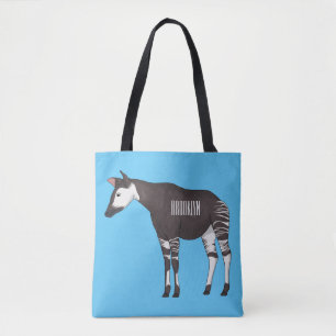 Okapi cartoon Illustration