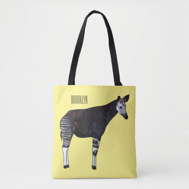 Okapi cartoon Illustration (Vorderseite)