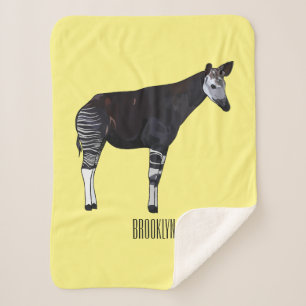 Okapi cartoon Illustration Sherpadecke
