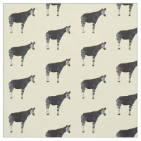 Okapi cartoon Illustration