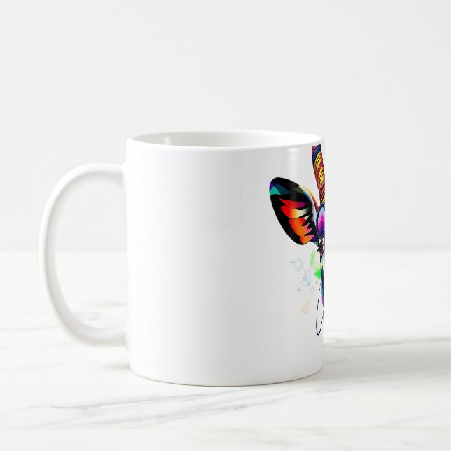 Okapi Explorer T-Shirt - Safari-Abenteuer Kaffeetasse (Links)