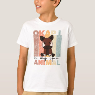 Okapi ist mein Geisttier - Okapis sind Niedlich T-Shirt