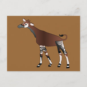Okapi Postcard Postkarte