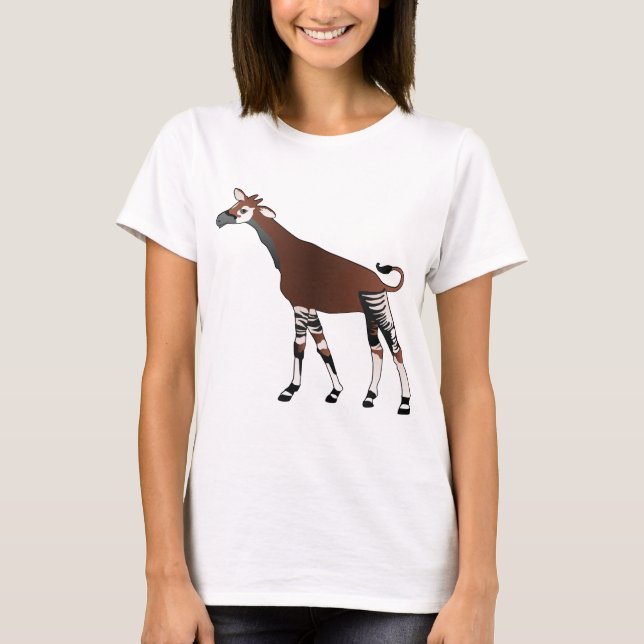 Okapi-Shirt T-Shirt (Vorderseite)