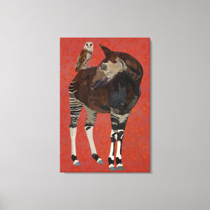 OKAPI & SOMMEREULE Leinwand