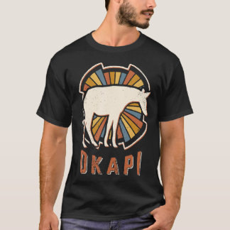 Okapi Vintage Retro-Liebe T-Shirt