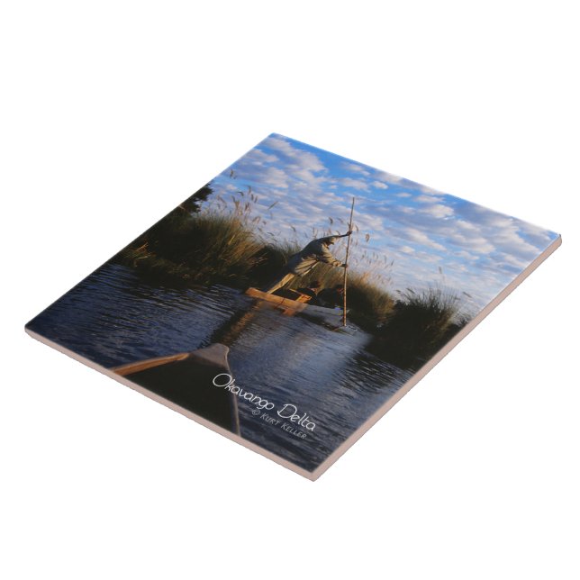 Okavango Delta Fliese (Seite)