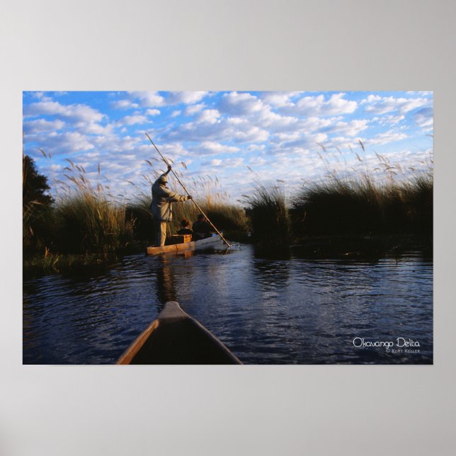 Okavango-Delta-Foto Poster (Vorne)