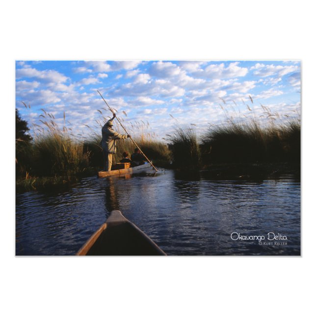 Okavango Delta Fotodruck (Vorne)