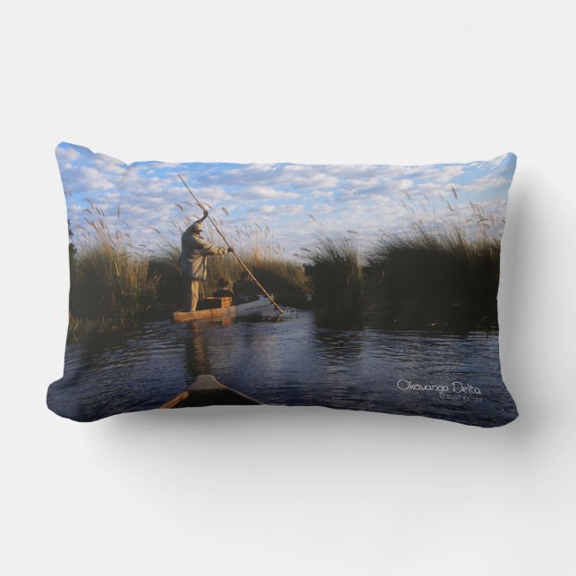 Okavango Delta Lendenkissen (Vorderseite)