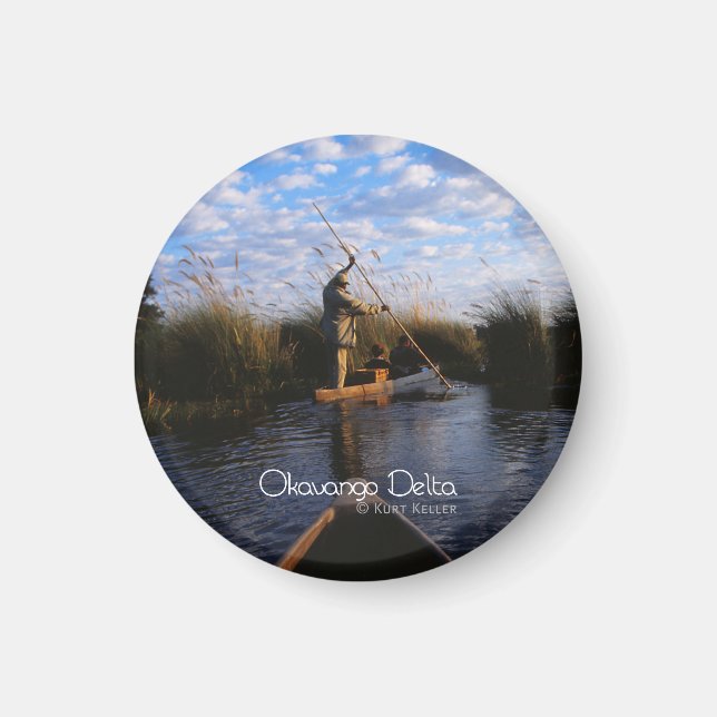 Okavango Delta Magnet (Vorne)