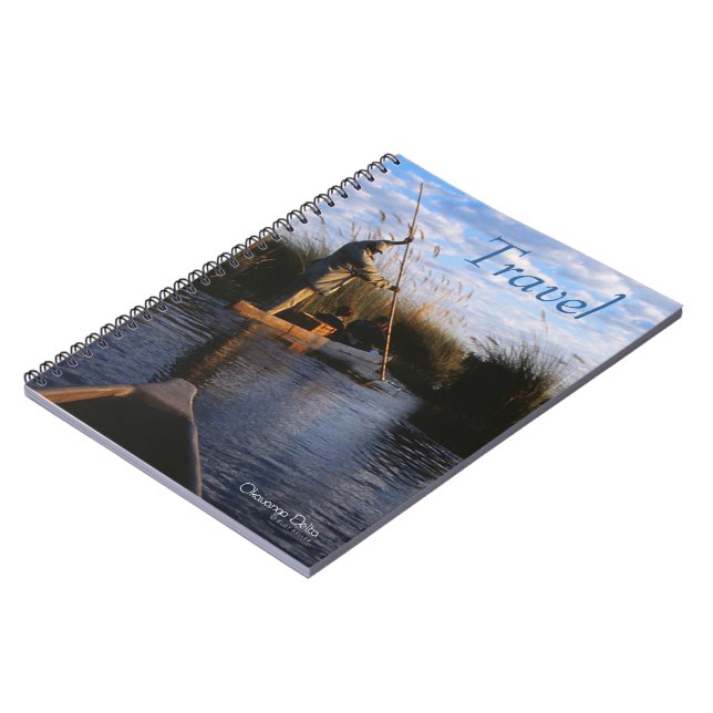 Okavango Delta ReiseNotebook Notizblock (Linke Seite)