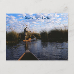 Okavango Delta Travel Postkarte