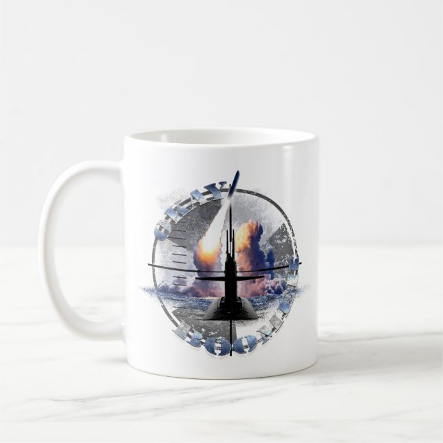 OKAY BOOMER Nukleare US-Marine Kaffeetasse (Links)