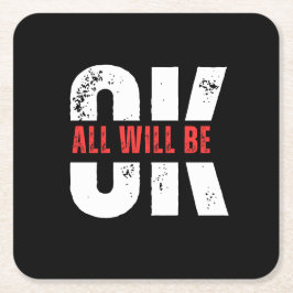 okay rechteckiger pappuntersetzer