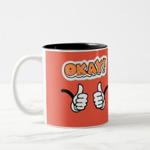 Okay Two-Tone Kaffeetasse