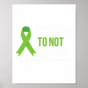 Okay, um nicht in Ordnung psychische Gesundheit Se Poster