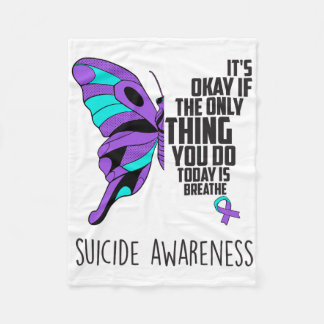 Okay, wenn das Einzige, was du heute tust, Atem is Fleecedecke