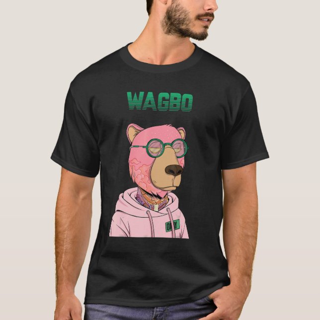 OKAYBear NFT Best Community WAGBO T-Shirt (Vorderseite)
