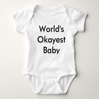 okayest Babyt-stück Baby Strampler