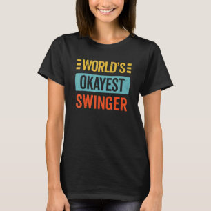 Okayester Swinger Upside Down Ananas Schwinger T-Shirt