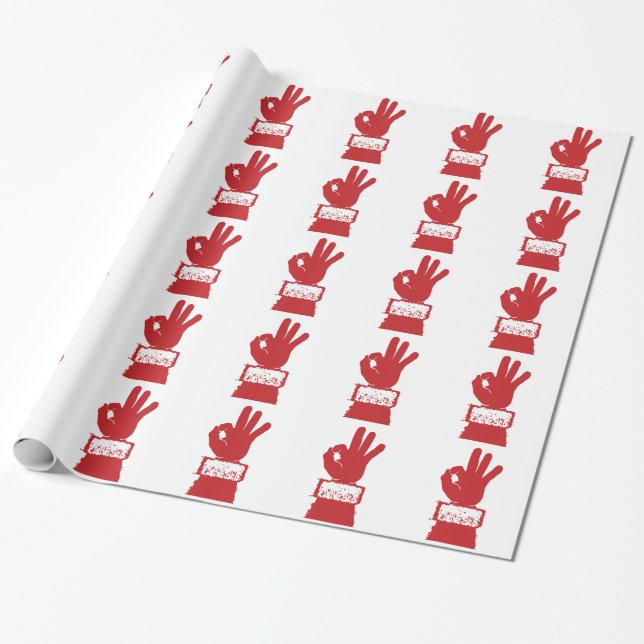 okaysankt geschenkpapier (Ungerollt)