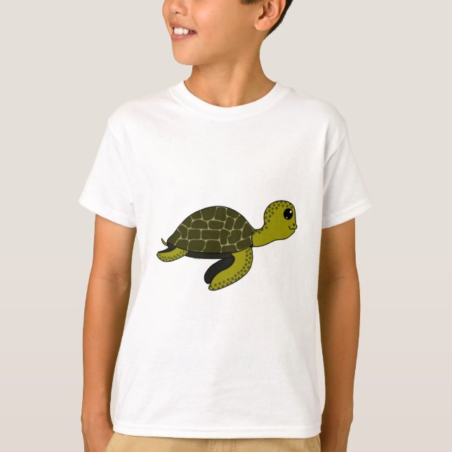 Okeanus der Schildkröte T-Shirt (Vorderseite)