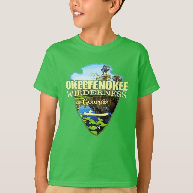 Okeefenokee WA (Pfeilspitzen) T-Shirt (Vorderseite)