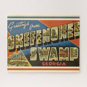 Okefenokee-Sumpf GA 16x20 Puzzle