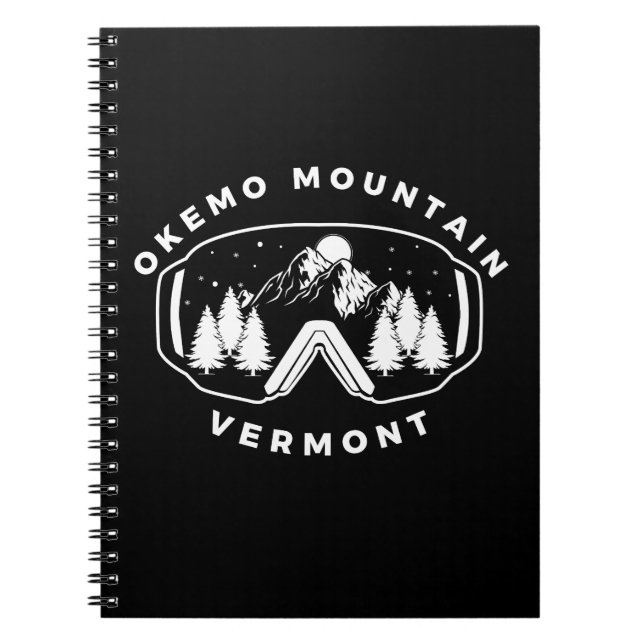 Okemo Mountain Ski Vermont Notizblock (Vorderseite)