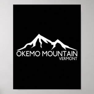 Okemo Mountain Skivermont Poster