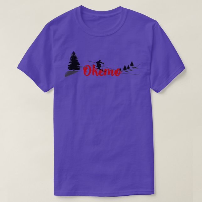 Okemo Ski Long T-Shirt (Design vorne)