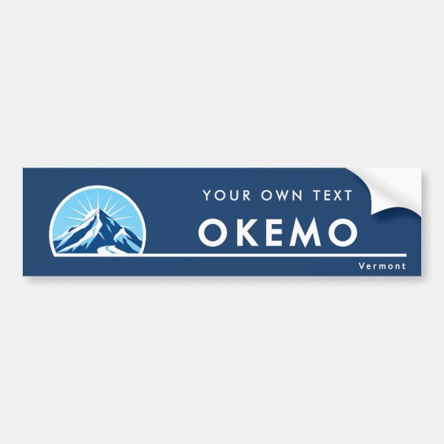 Okemo Vermont mountain ski resort Autoaufkleber (Vorne)