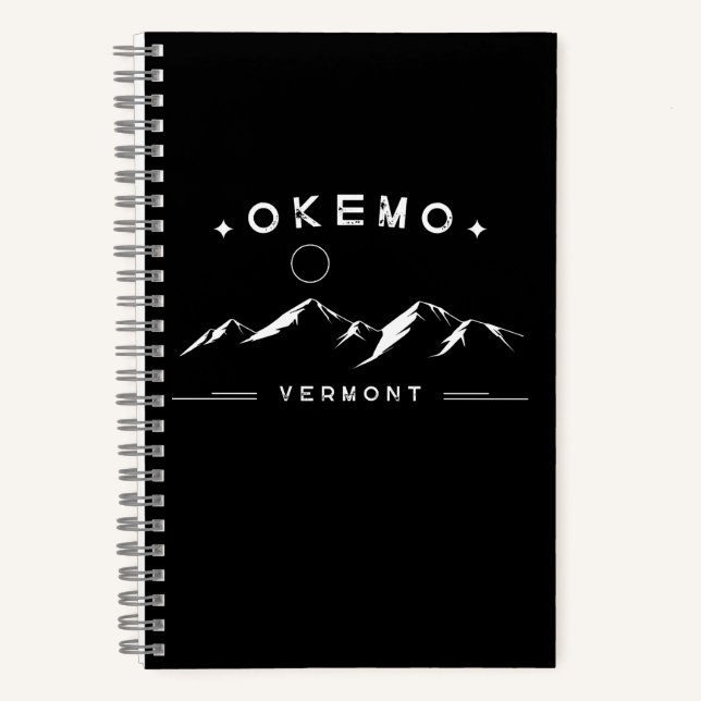 Okemo Vermont Notizbuch (Vorderseite)