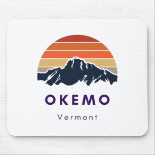 Okemo Vermont Skifahren Snowboardfahren Geschenke Mousepad