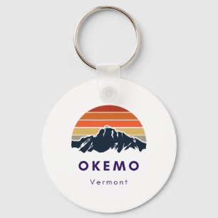 Okemo Vermont Skifahren Snowboardfahren Geschenke  Schlüsselanhänger