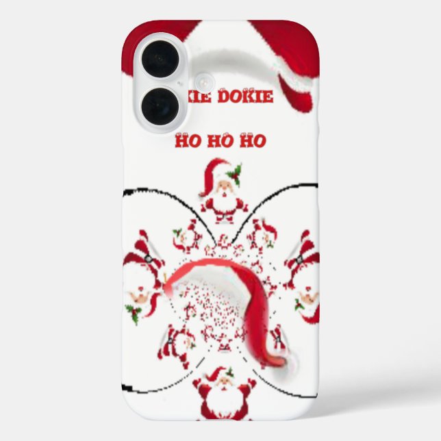 Oki Dokie Santa! Case-Mate iPhone Hülle (Rückseite)