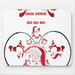 Oki Dokie Santa! Mousepad