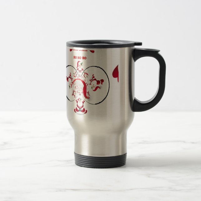 Oki Dokie Santa! Reisebecher (Rechts)