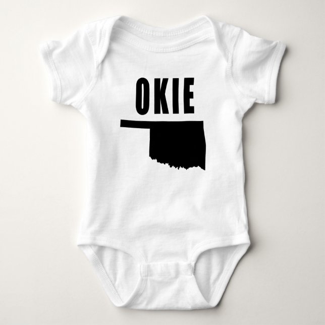 OKIE Oklahoma Baby Strampler (Vorderseite)