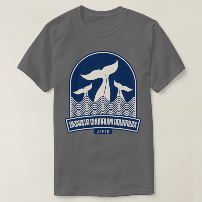 Okinawa Churaumi Aquarium Japan T-Shirt (Design vorne)